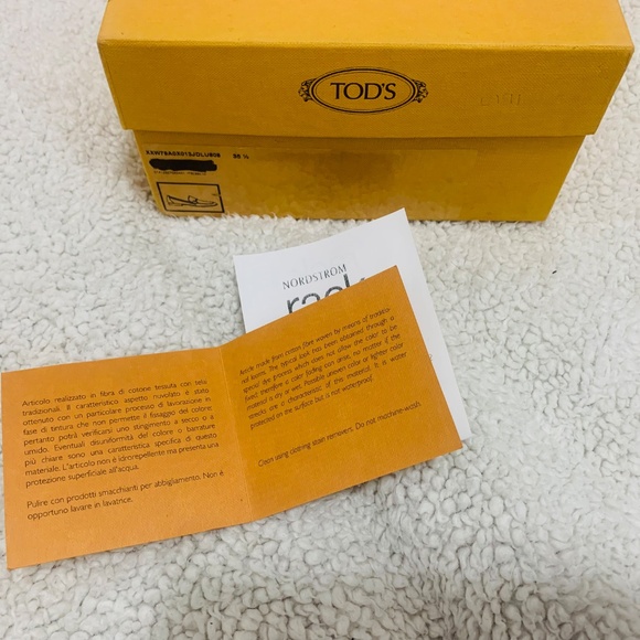 Tods Double T Denim Loafers - NWT 5.5 - Picture 10 of 10